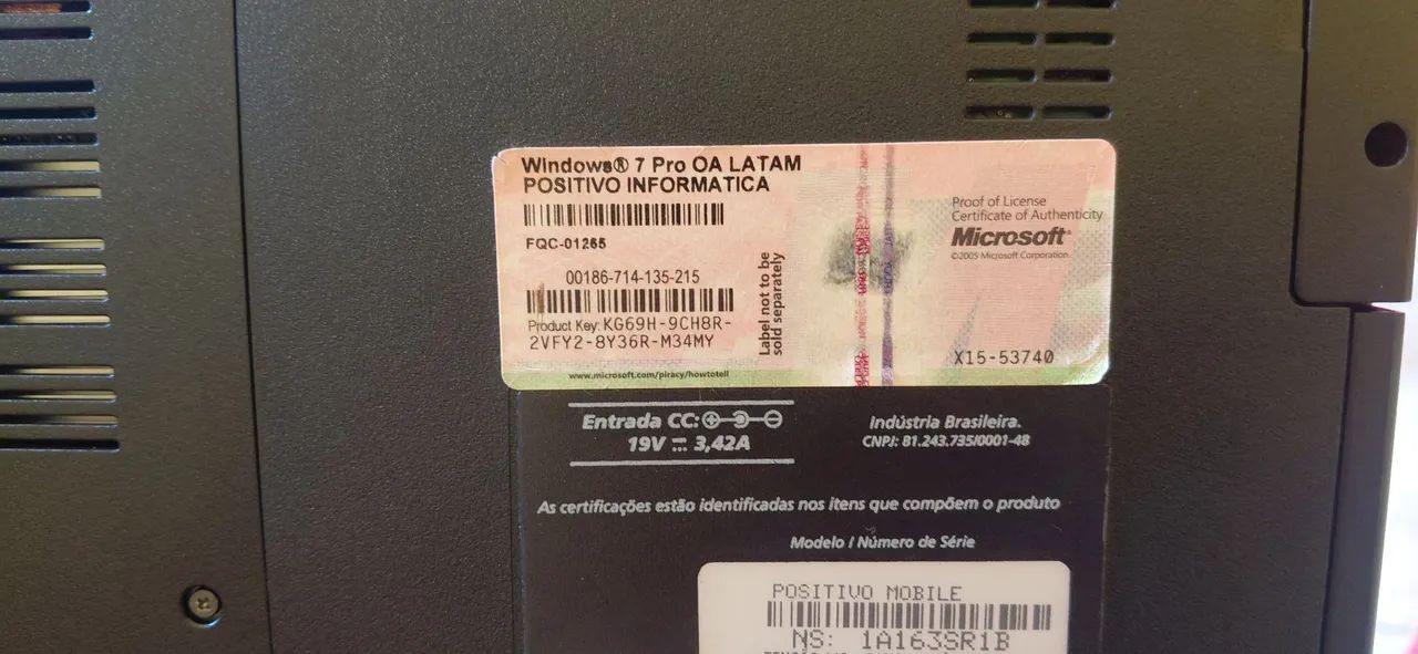 VENDO NOTEBOOK POSITIVO  - Foto 2