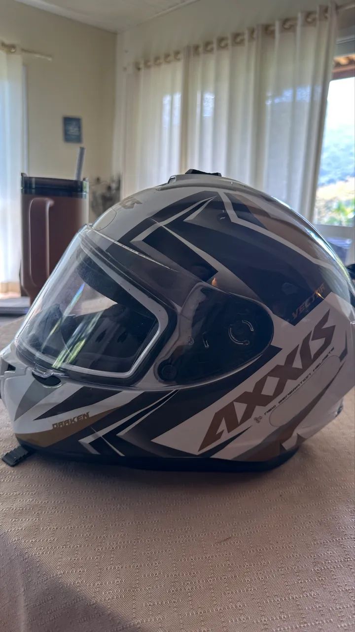 Capacete de moto ASX Draken - Foto 2