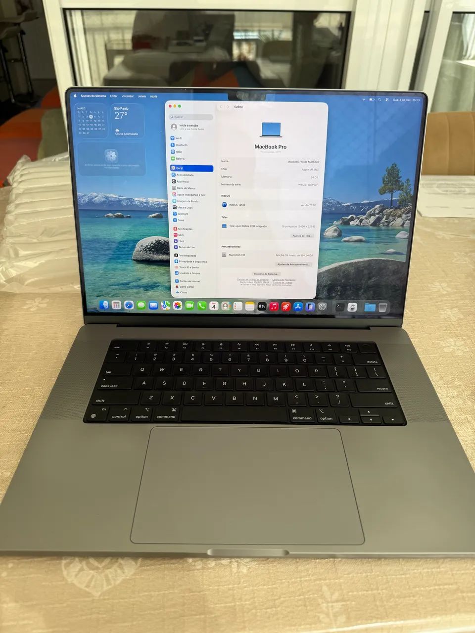 MacBook Pro M1 Max 64gb (32 cores) 1tb - Notebooks - Jardim Flor