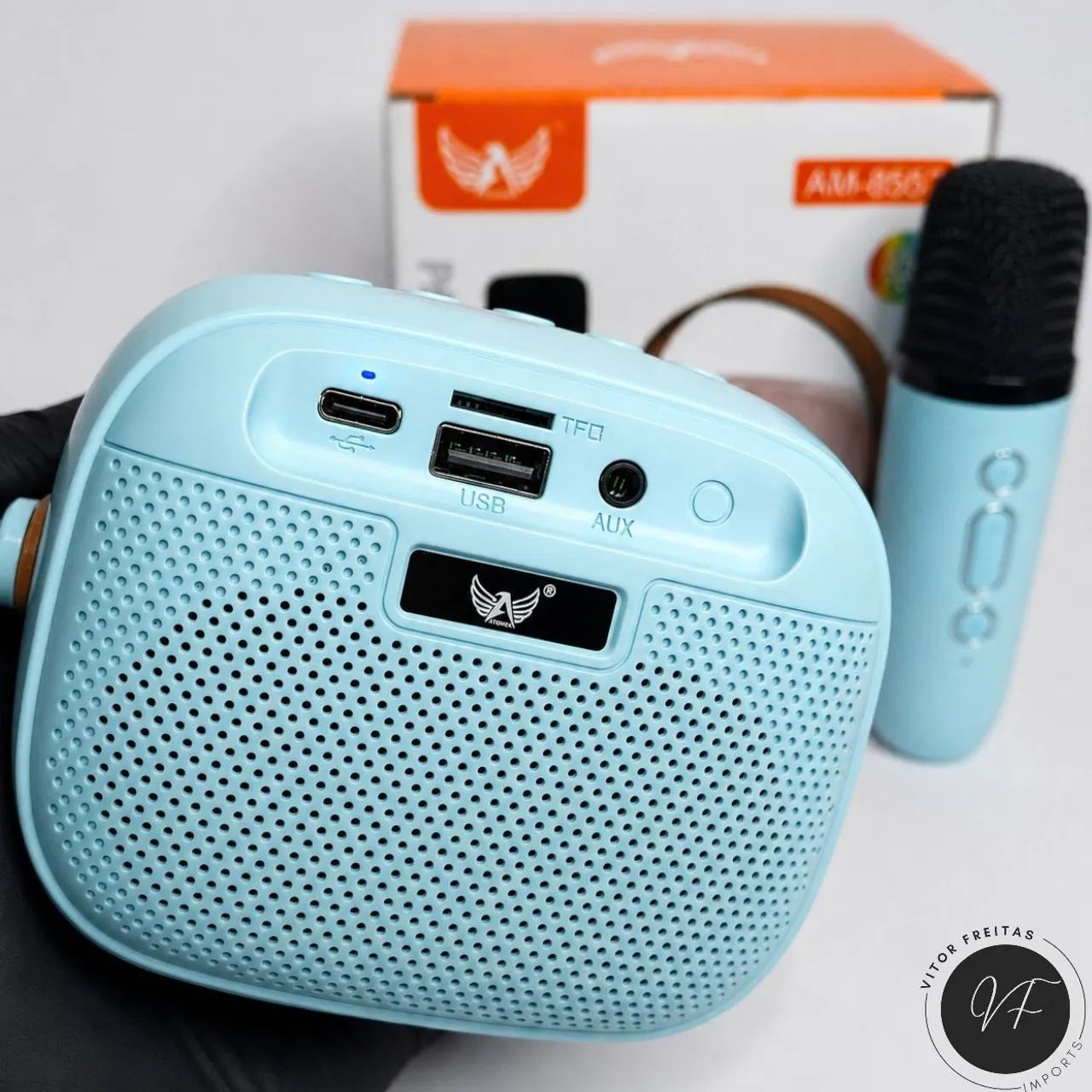 Mini Karaokê Bluetooth | Entrega Grátis em VCA  - Foto 4
