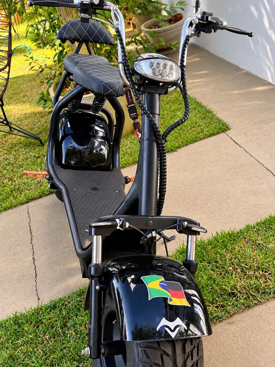 SCOOTER ELÉTRICA ESTILO CHOPPER 