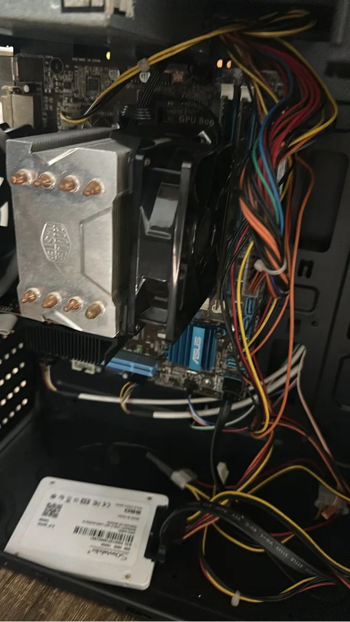 Computador xeon gamer basico vga1 gb com ssd tela 24 polegadas loja fisica  - Foto 4