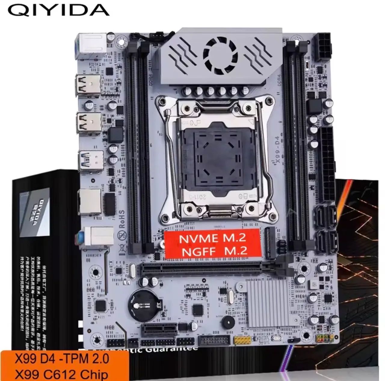 Kit Xeon 2680v4 + Placa mãe Qyida D4 LACRADO!