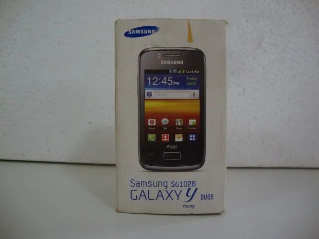 Caixa (Embalagem) Aparelho Celular antigo Sansung Galaxy S6102B