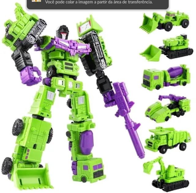 NAO ENVIO Transformers Starscream Thundercracker Skywarp OU DEVASTATOR - Foto 5