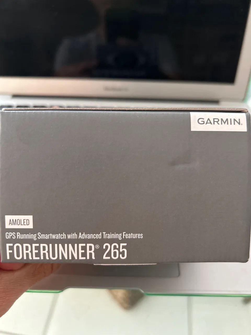 Garmin forerunner 265 branco amoled - Foto 2