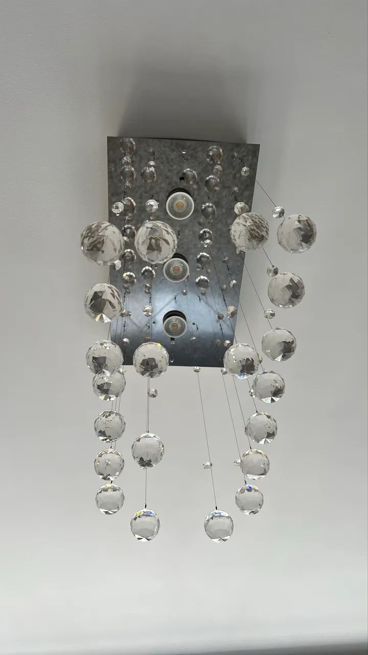 Lustre bolas espelhado - Foto 2