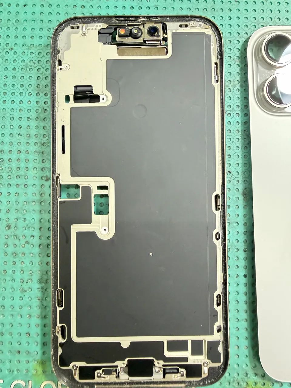 Carcaça iPhone 16 pró max natural ORIGINAL completa! - Foto 4