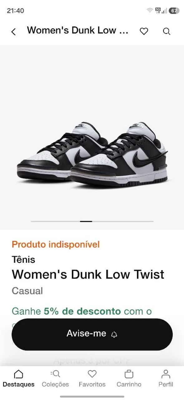 Tenis Nike Dunk Twist original  - Foto 4