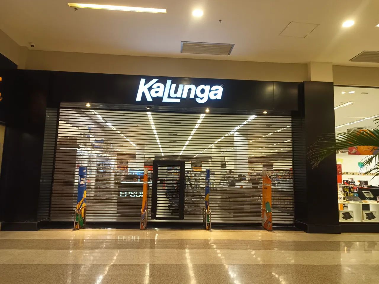 Porta de aço automática 