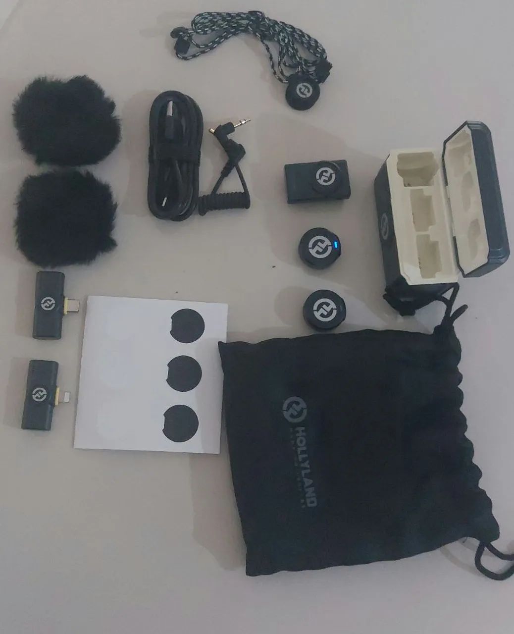 Lapela Lark M2 Microfone S/ Fio P/ iPhone E Android  - Foto 2