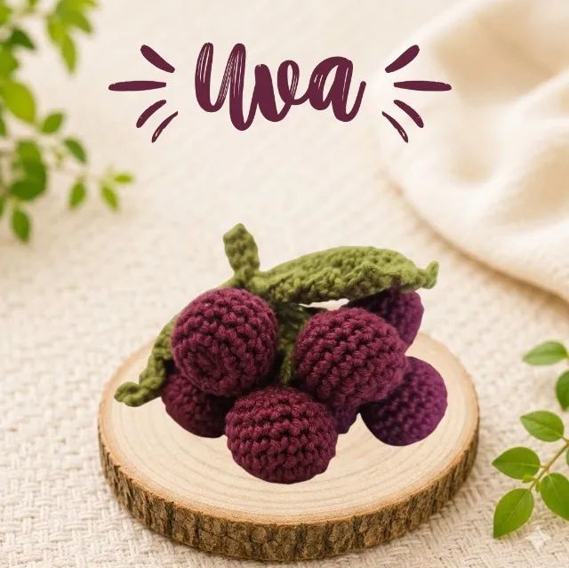 Frutas de Crochê 3