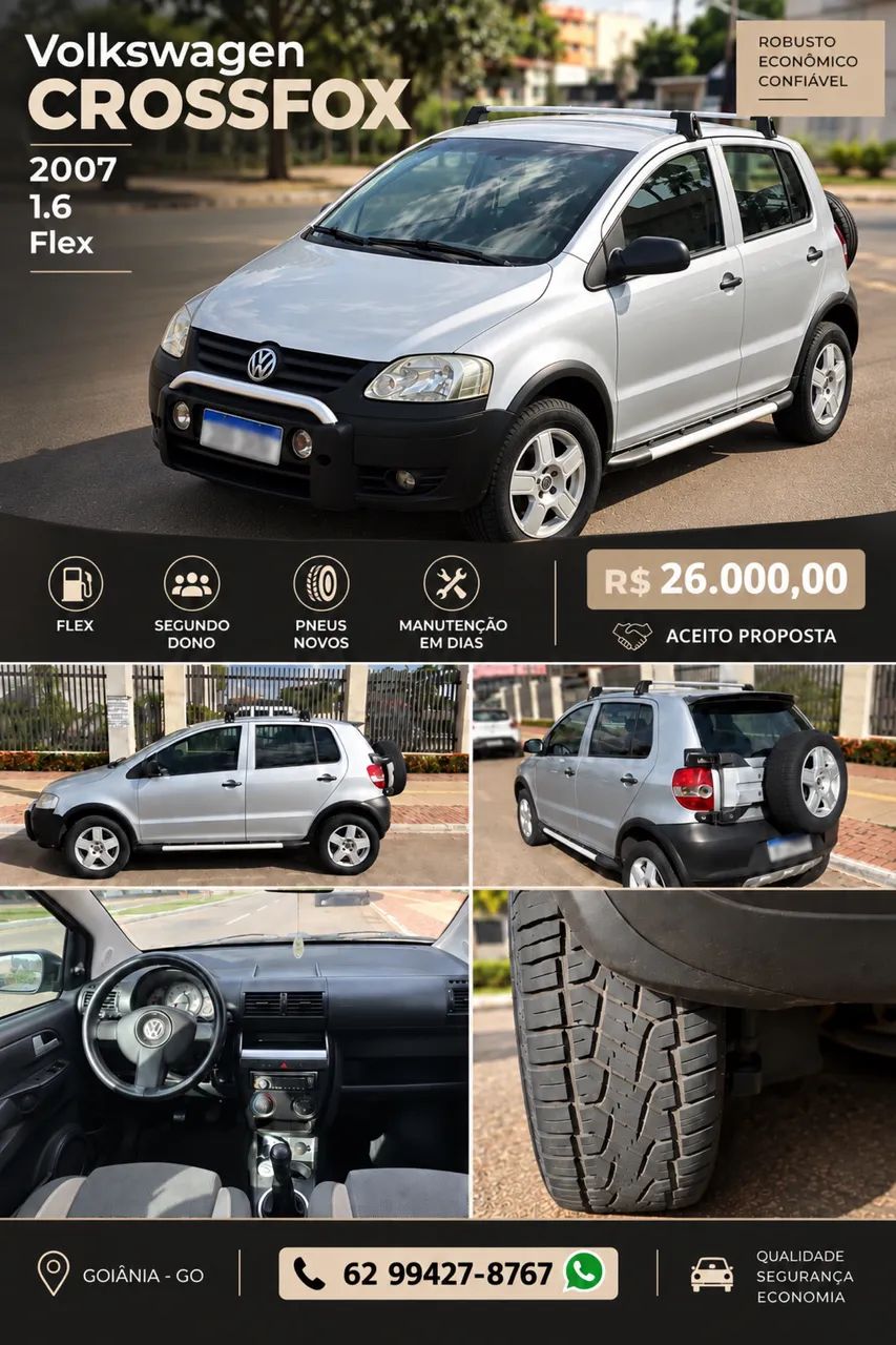 Volkswagen Crossfox 1.6 8V FLEX 2007