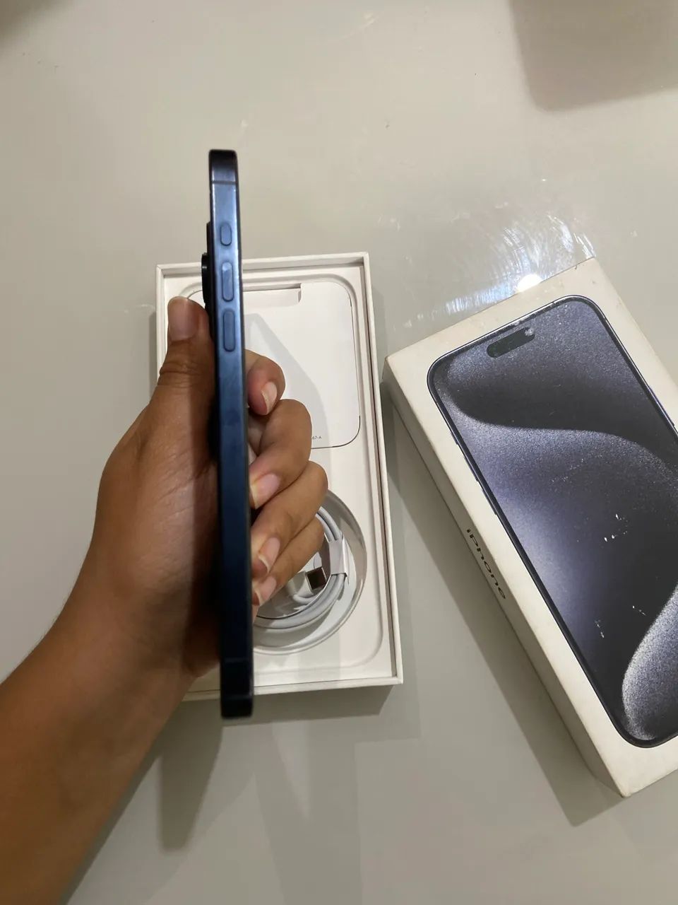 Iphone 15 Pro Max 512 gb - Azul Titanium  - Foto 2