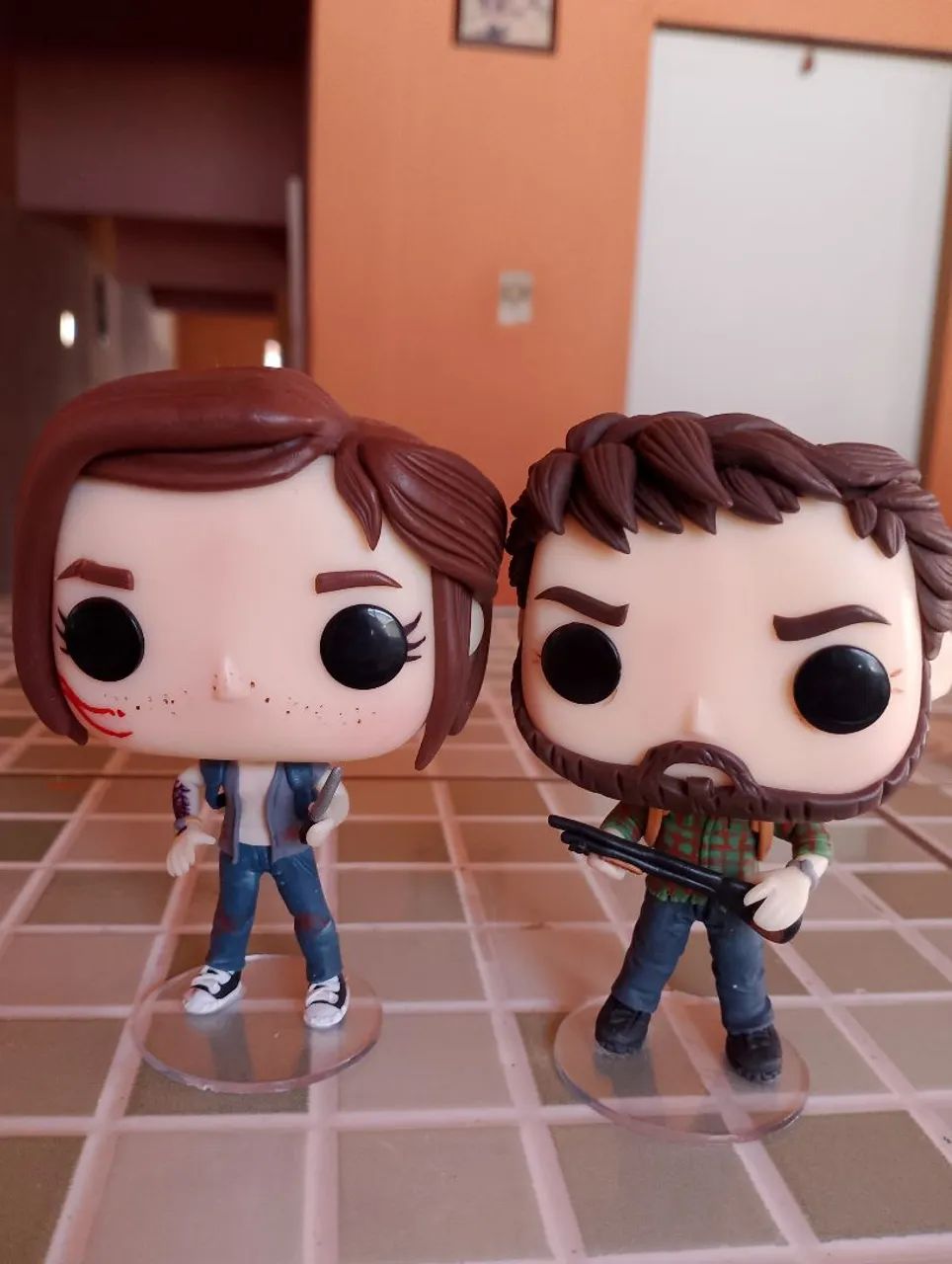 Joel e Ellie Funko Biscuit