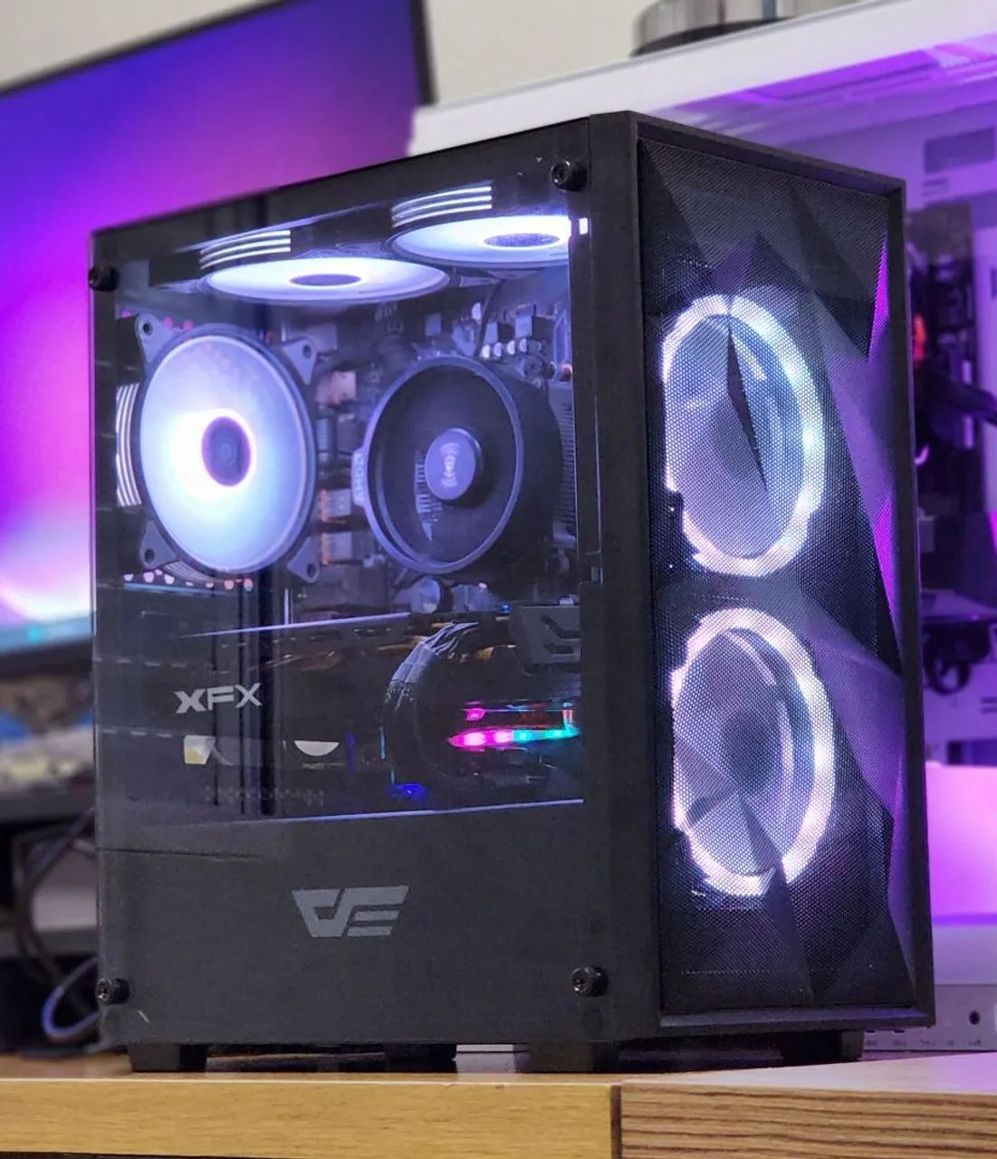 PC Ryzen 5 + RX580 com garantia  - Foto 3