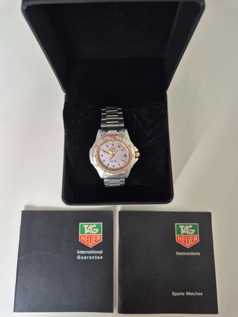 Tag heuer série 4000 (ref 695.706KA) revisado com garantia e com documentos originais