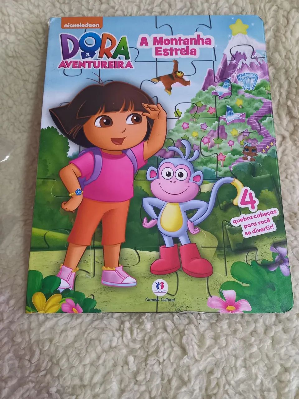 Lote de quebra cabeça  infantil e 1 jogo da memoria - Foto 5