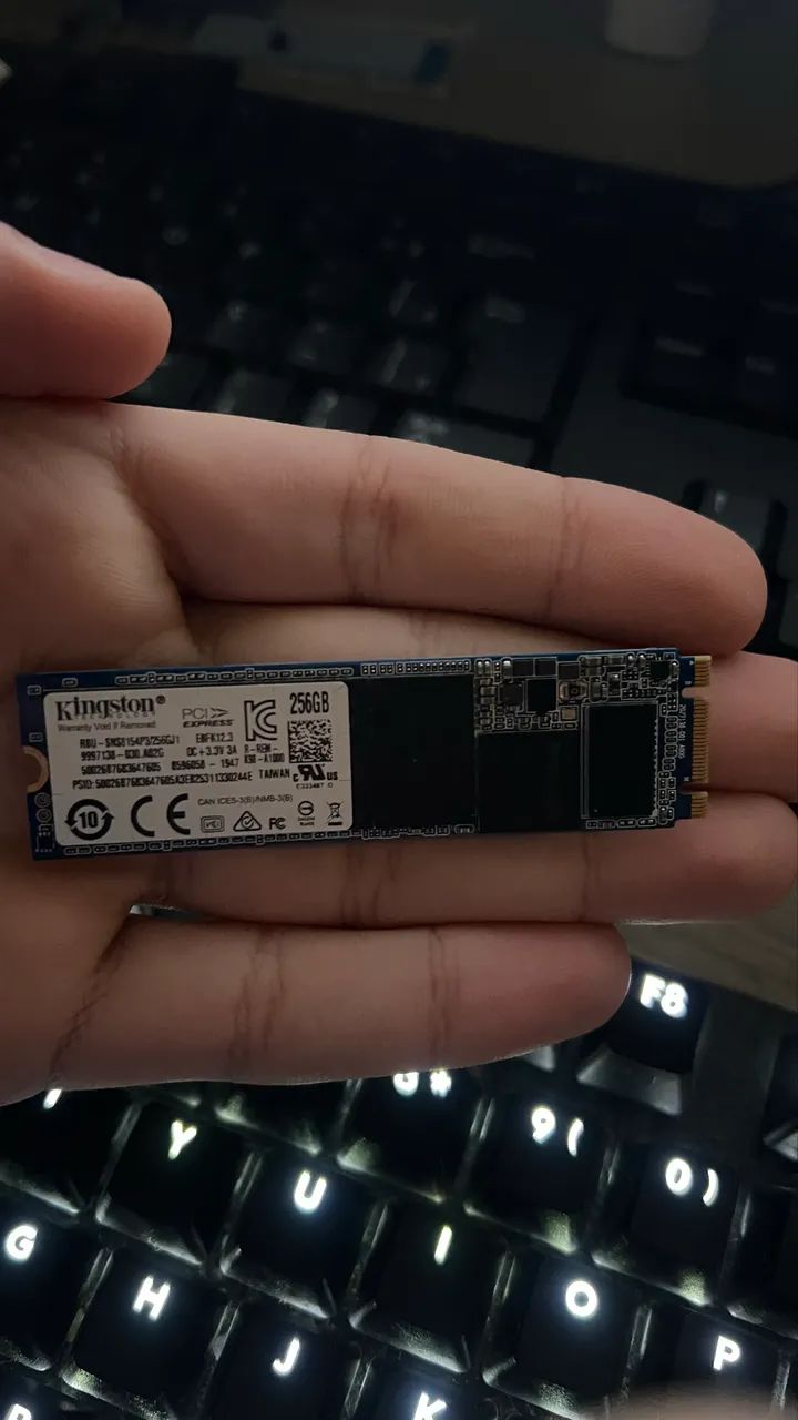 SSD Kingston 256GB M2 - Foto 2