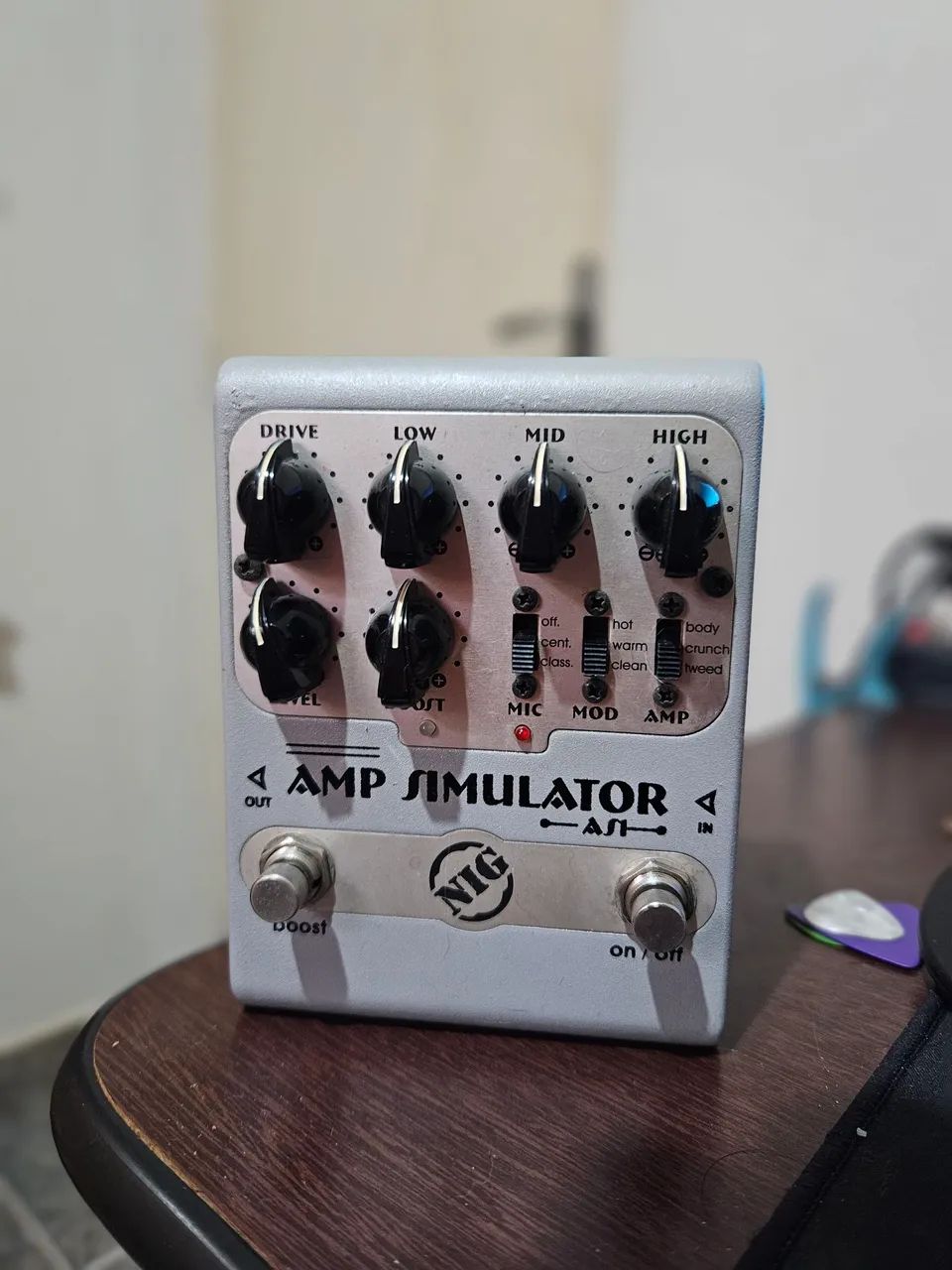 Pedal de Guitarra Nig As1