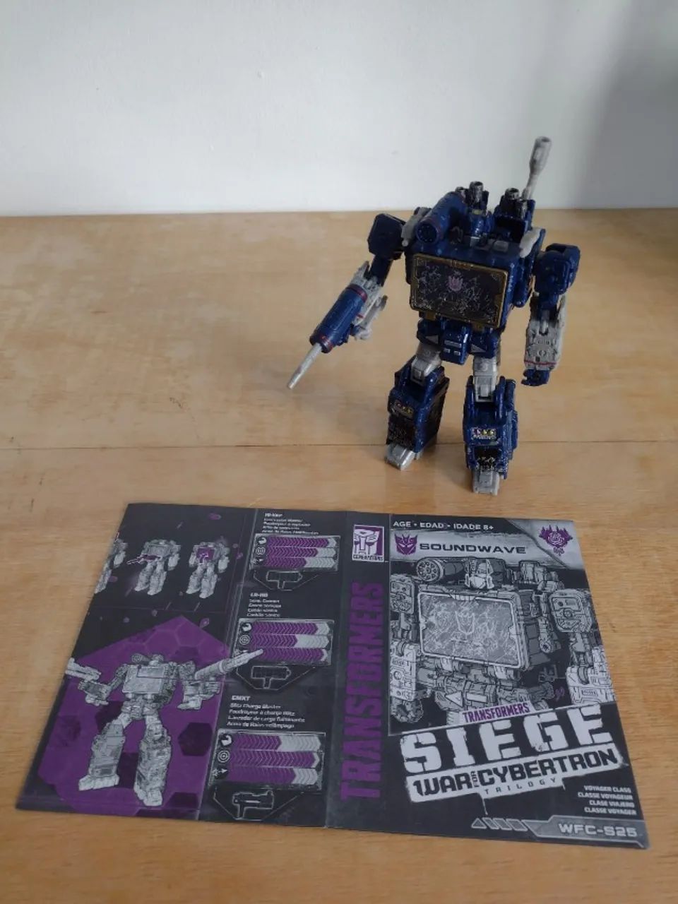 Transformer Siege War for Cybertron Soundwave completo - Foto 2