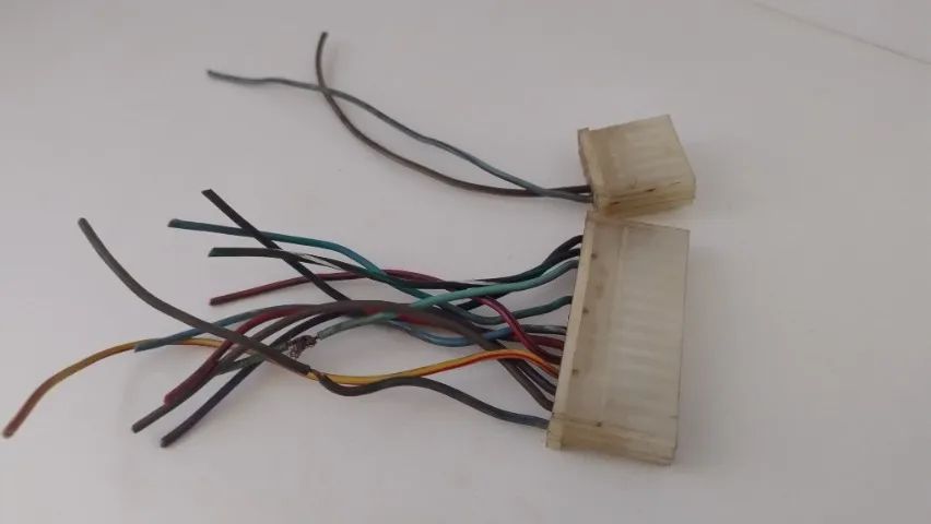 Conector Chicote Painel Instrumento Original Vw Gol Quadrado - Foto 3