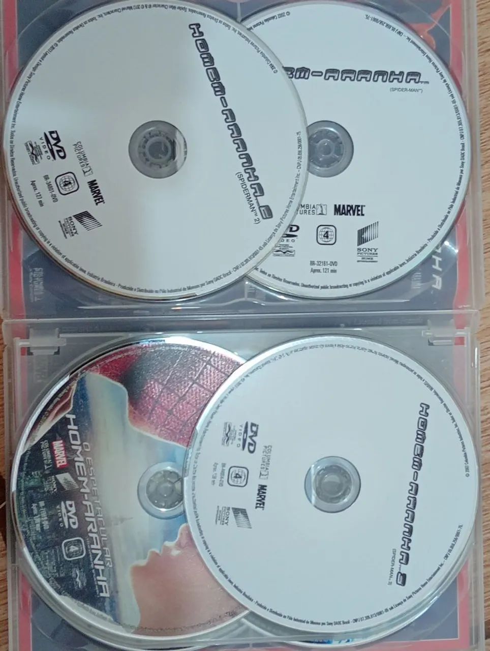 Dvd 6 filmes Homem-Aranha  - Foto 3