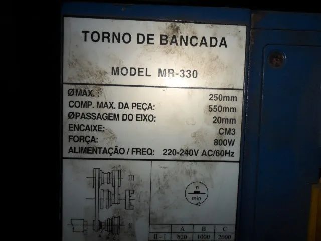Torno Bancada MR 300  - Foto 4