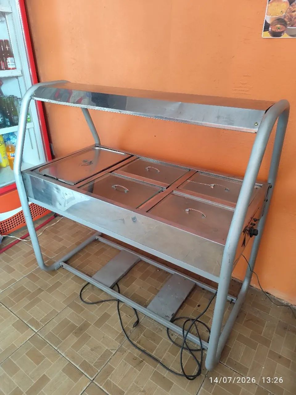 Richoud buffet térmico 5 Cubas  - Foto 2