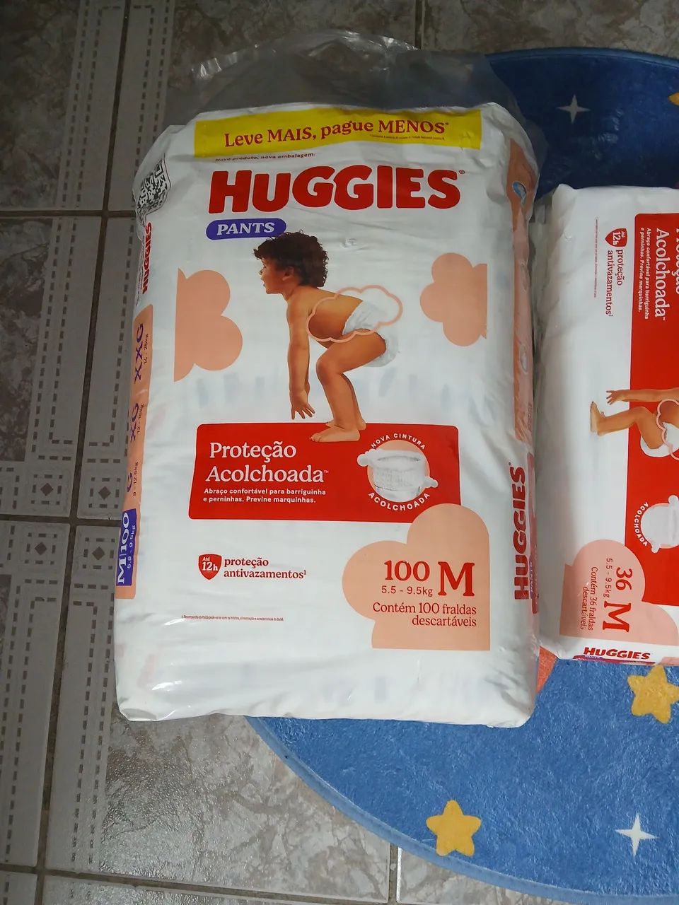 Fralda huggies pants 3 pacotes - Foto 4