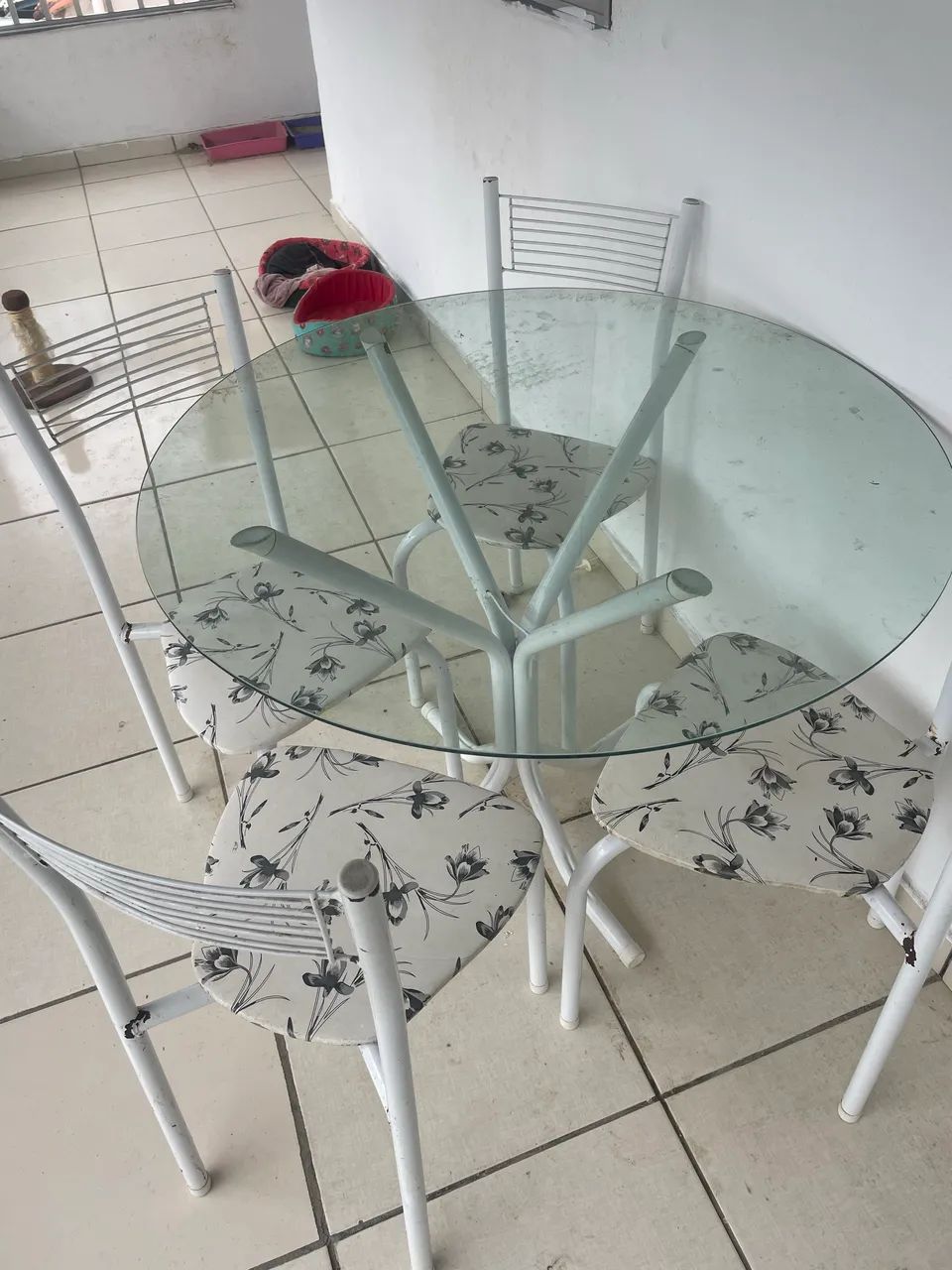 Mesa de vidro 