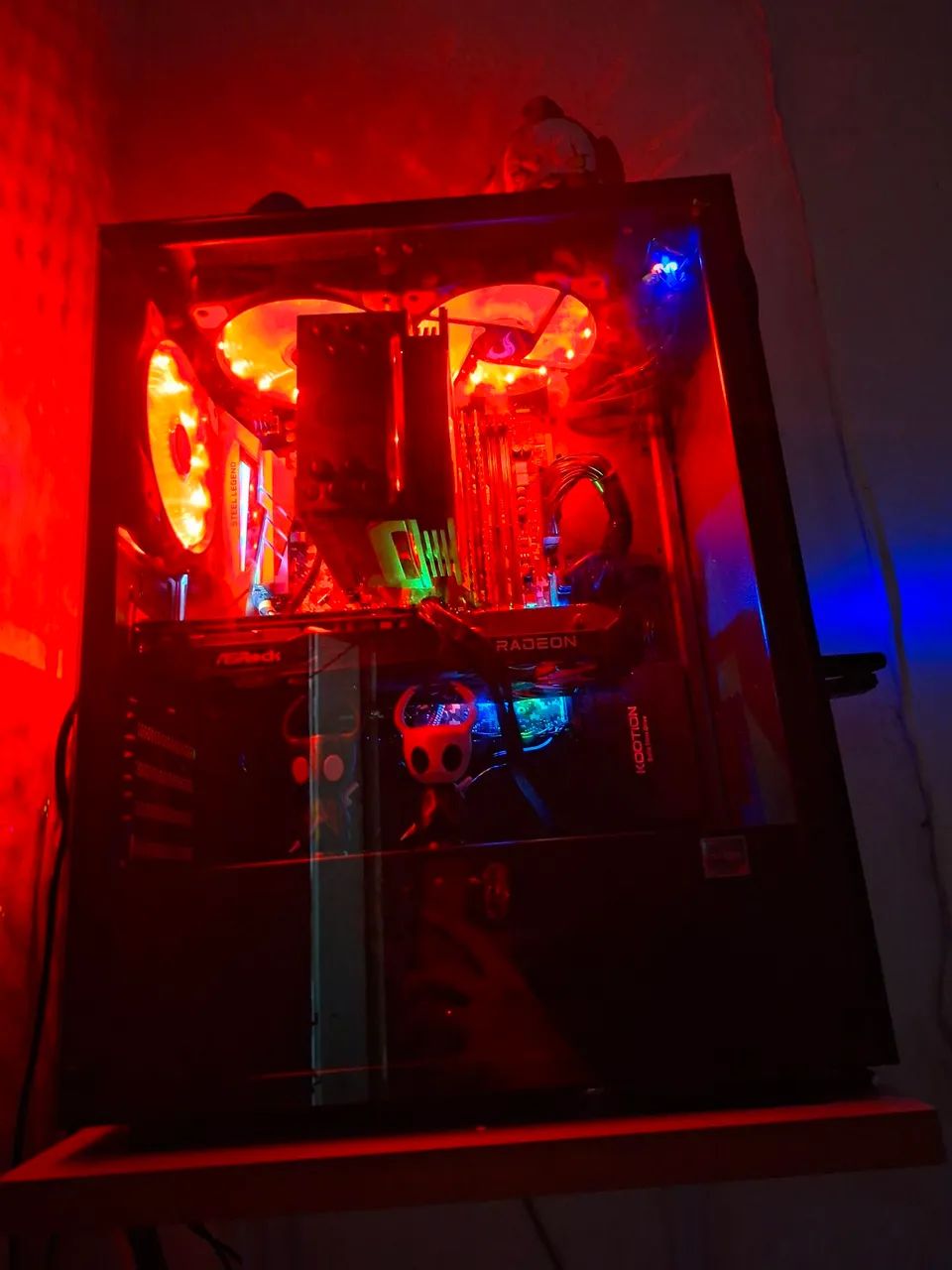 Gabinete Aigo Darkflash DK100 (+3 fans) - Foto 2
