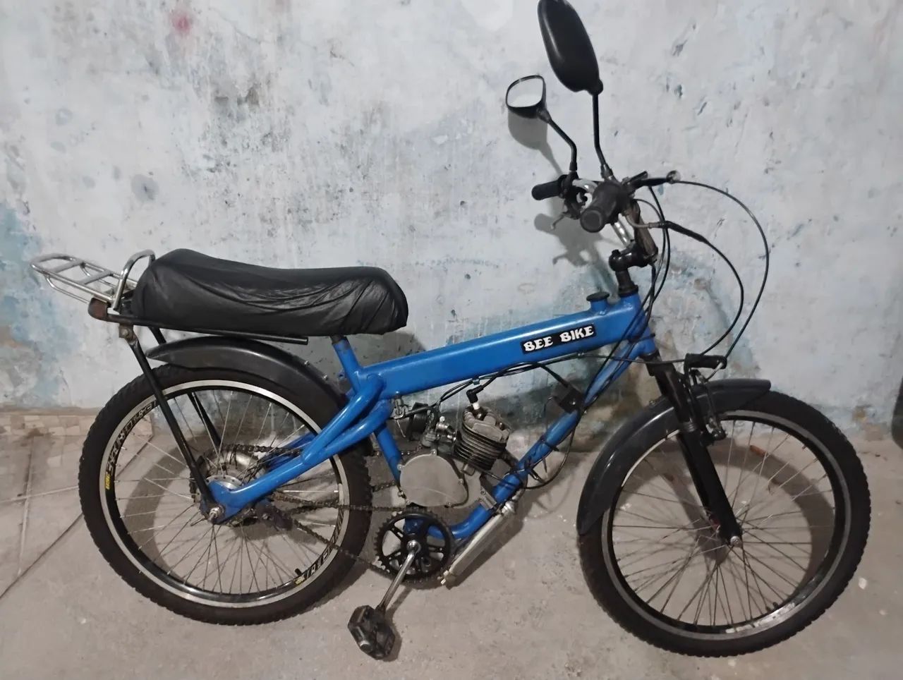 Bicicleta motorizada a gasolina 