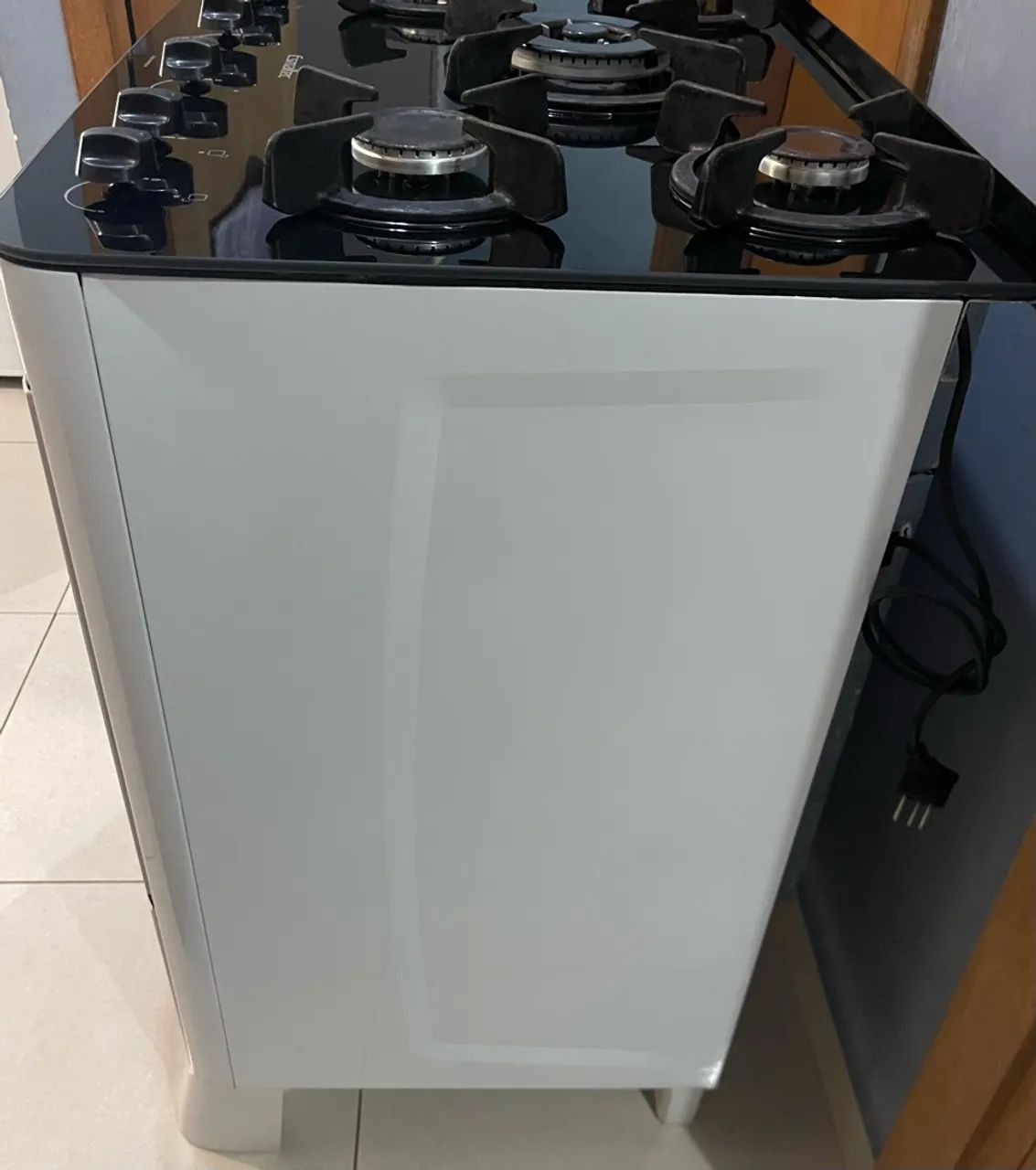 Fogão 5 Bocas Mesa de vidro Elétrico,Esmaltec!  - Foto 5
