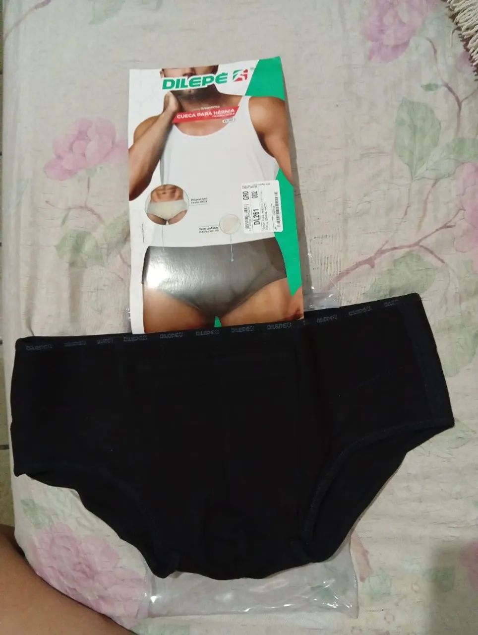 Cueca Para  Hérnia inguinal dupla Dilepe G - Foto 3
