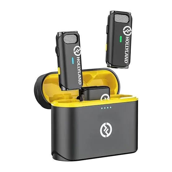 Microfone Lapela Sem Fio Lark M1 Duo Com Cancelamento de Ruido para 2 pessoas