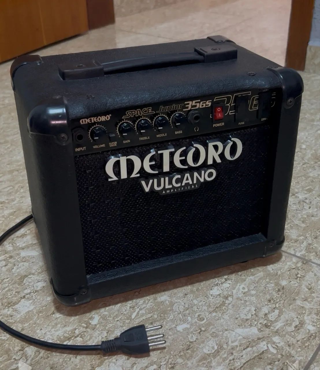 Guitarra Warlock + pedais + cubo!!! - Foto 5