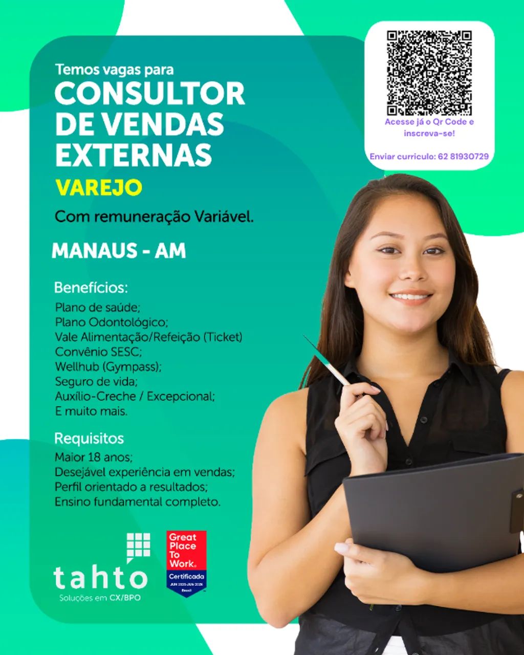 Consultor de Vendas Externas 