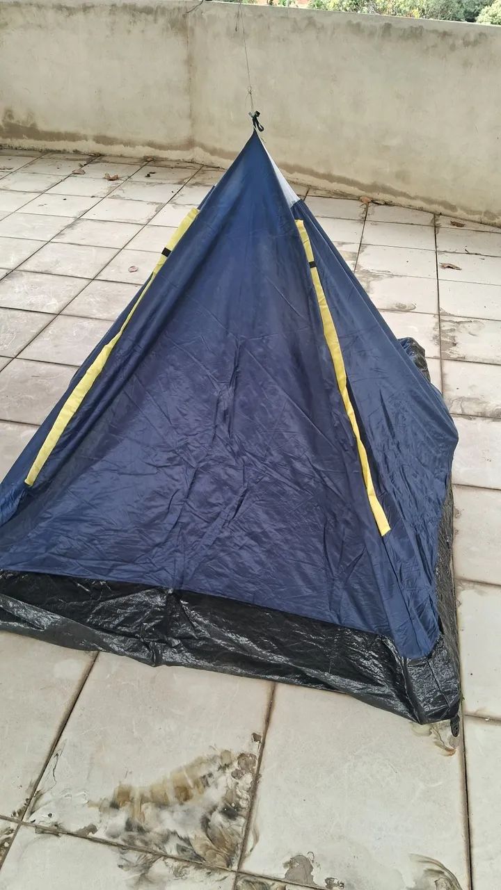 Vendo barraca de camping pouquíssimo uso. - Foto 4