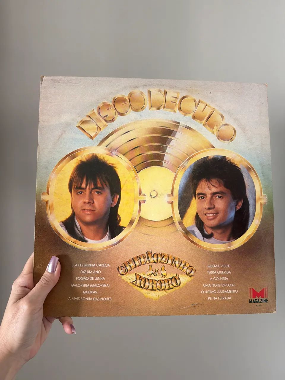 Vinil Chitãozinho & Xororó - Lote com 3 discos Clássicos - Foto 3