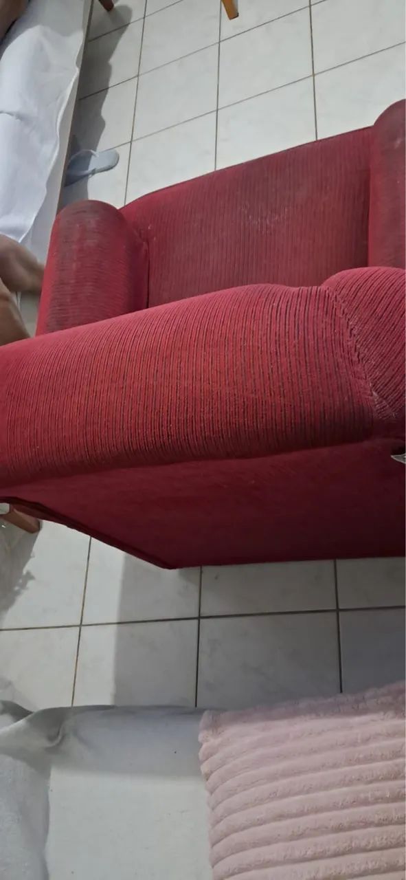 Poltrona - Vermelho - Foto 2