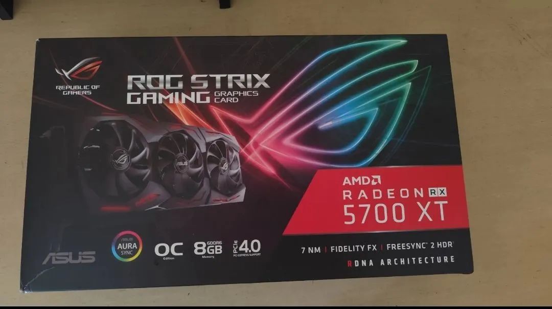 Placa de vídeo AMD rx 5700 xt rog strix 8gb  - Foto 4