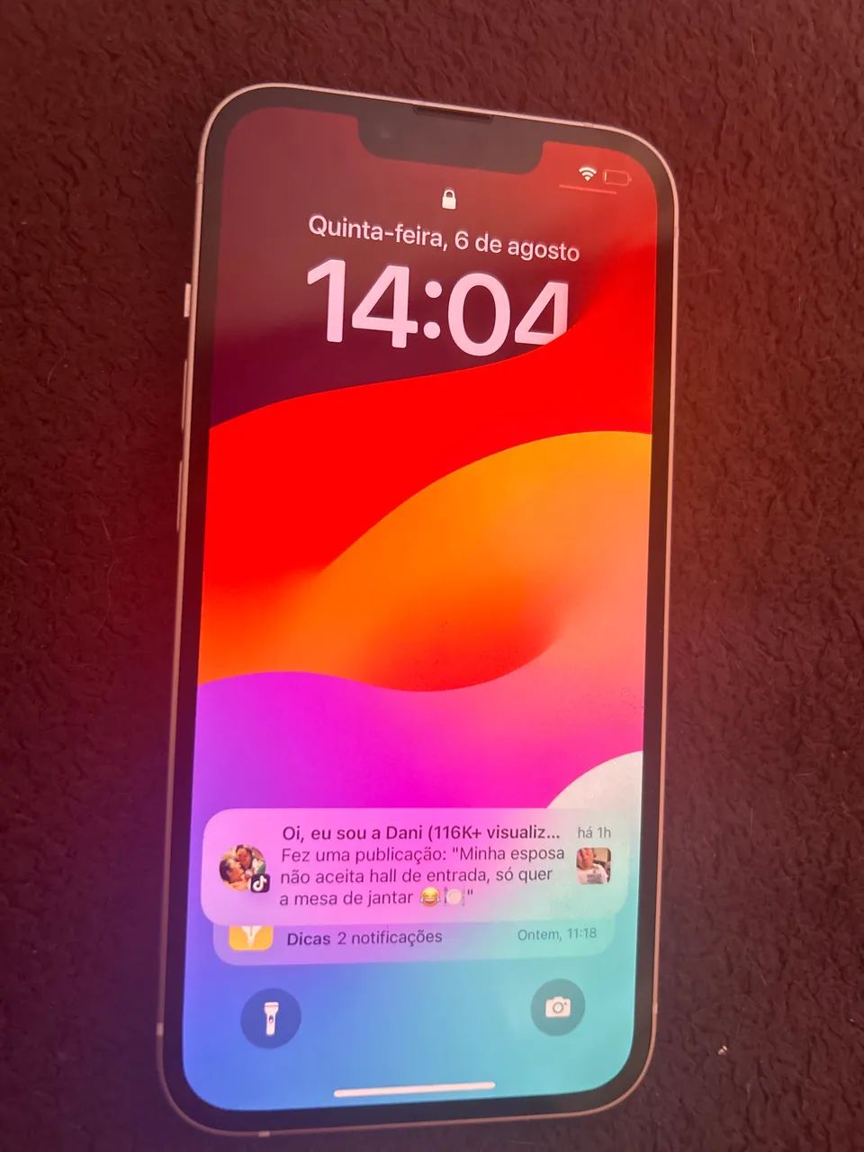 IPHONE 14 100% de bateria 