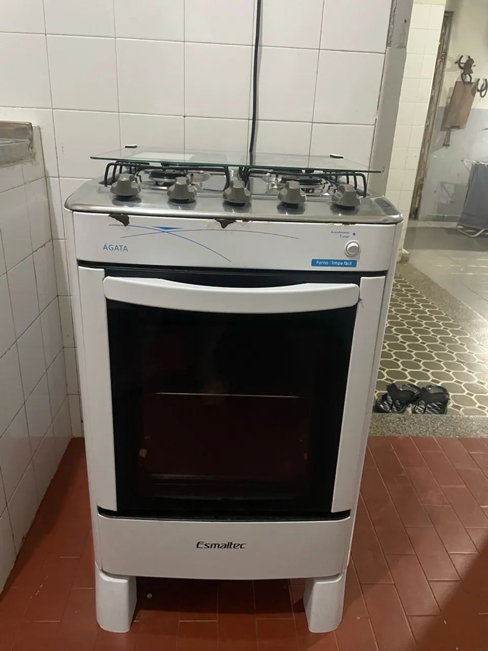 Fogão 4 bocas Esmaltec