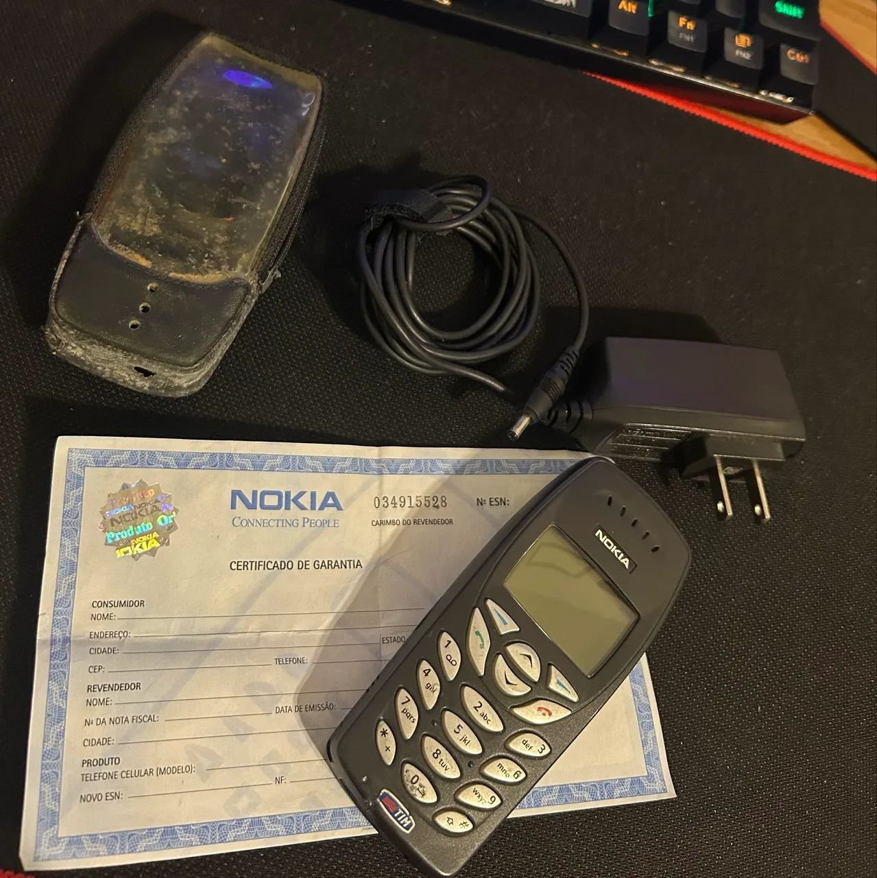 Nokia 3310 Antigo Original + Carregador e Certificado