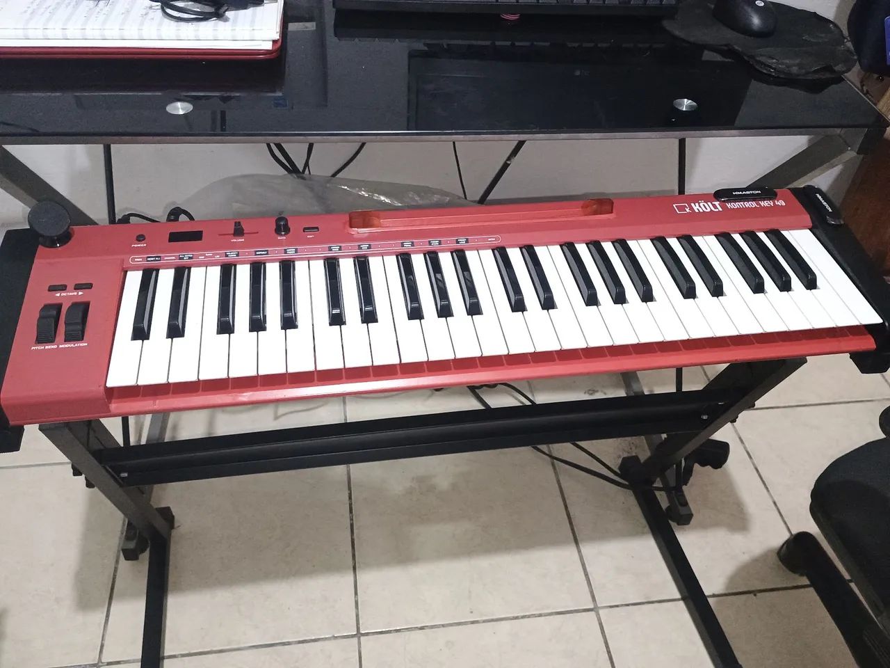 Teclado Controlador Kolt 49 teclas - Foto 2