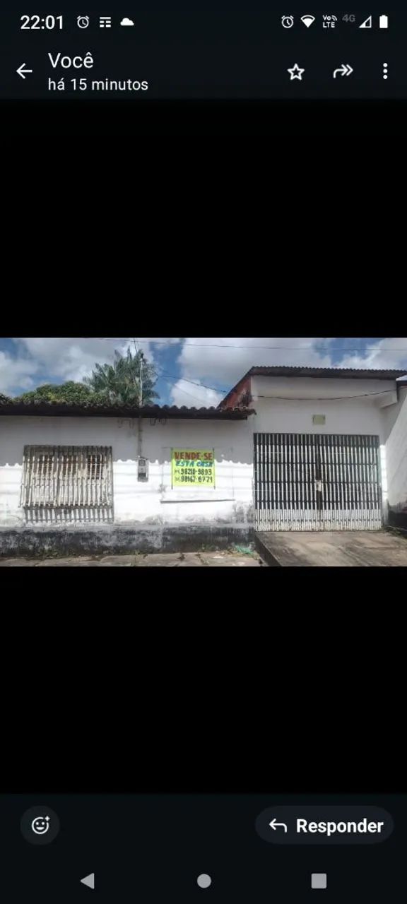 Vendo casa grande no bairro do Coroado 