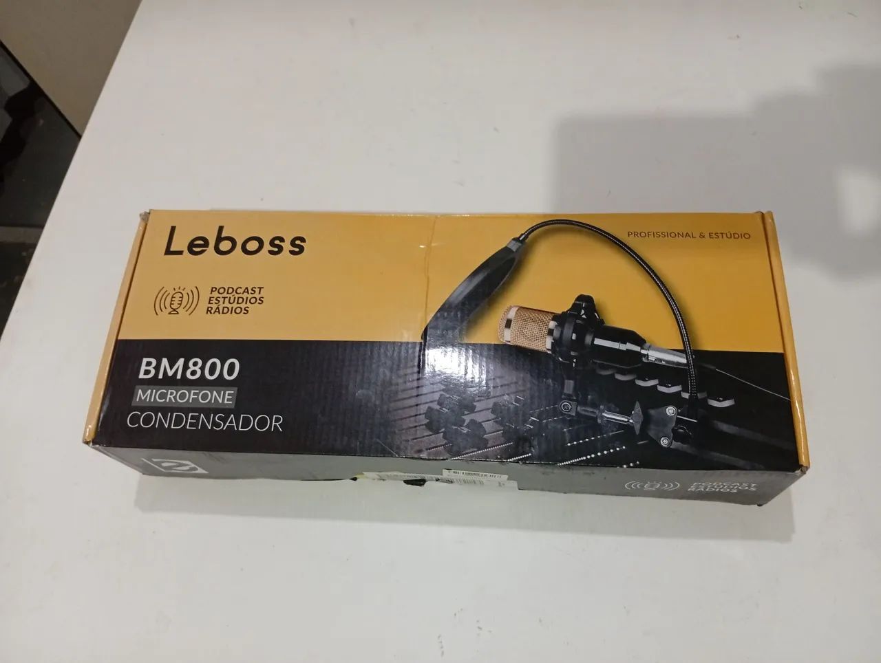 Microfone condensador