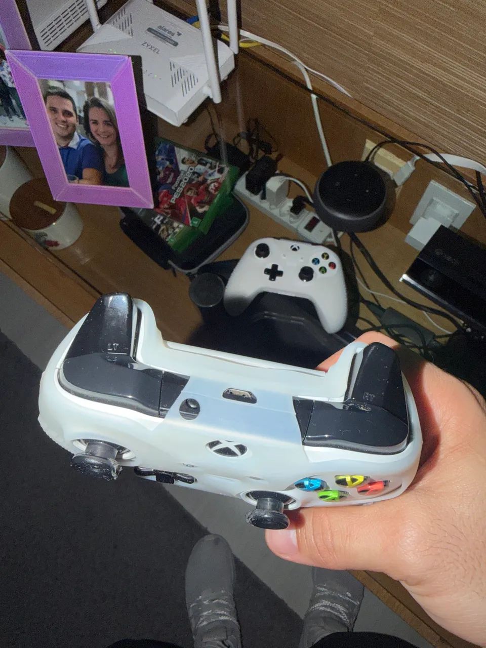 Xbox one (console sem conserto) - 2 controles, fonte e Kinect - Foto 2