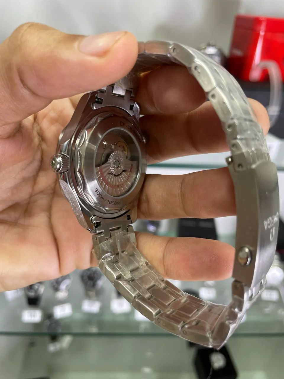 Relógio Automático Visor em safira a pronta entrega ou envio  - Foto 5